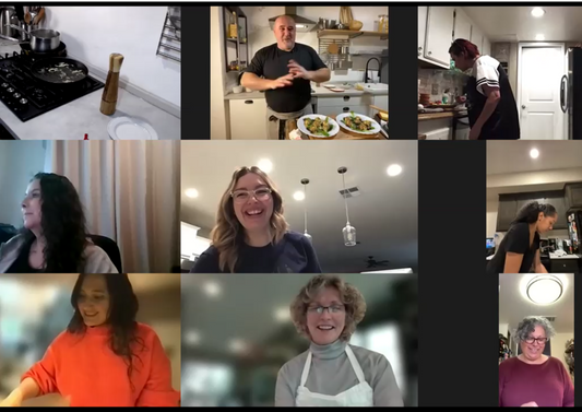 Private Zoom Cooking Classes - Family and Friend Groups